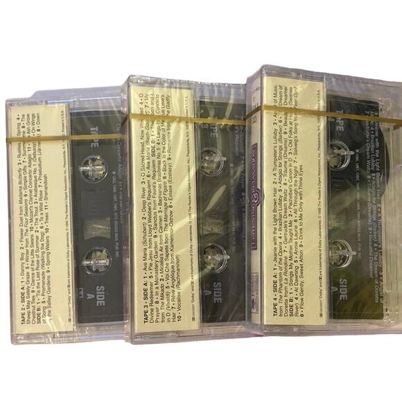 Reader's Digest LIGHT CLASSICS Listening & Relaxation Cassettes 3-Tape Set NEW - Picture 4 of 4